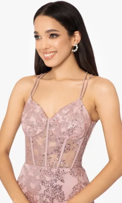 Blondie Nites Long Formal Dress 3960bn-2