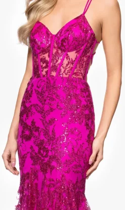 Blondie Nites Long Formal Dress 3960bn-2