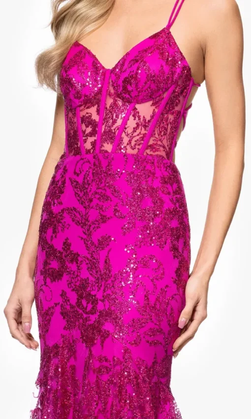 Blondie Nites Long Formal Dress 3960bn-2