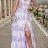 Chicas Long Formal Dress c2433