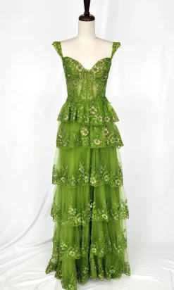 Chicas Long Formal Dress c2433