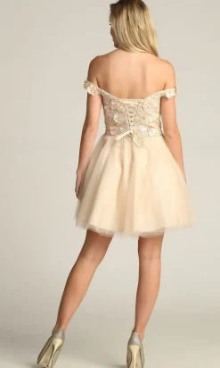 Chicas Short Party Dress c315