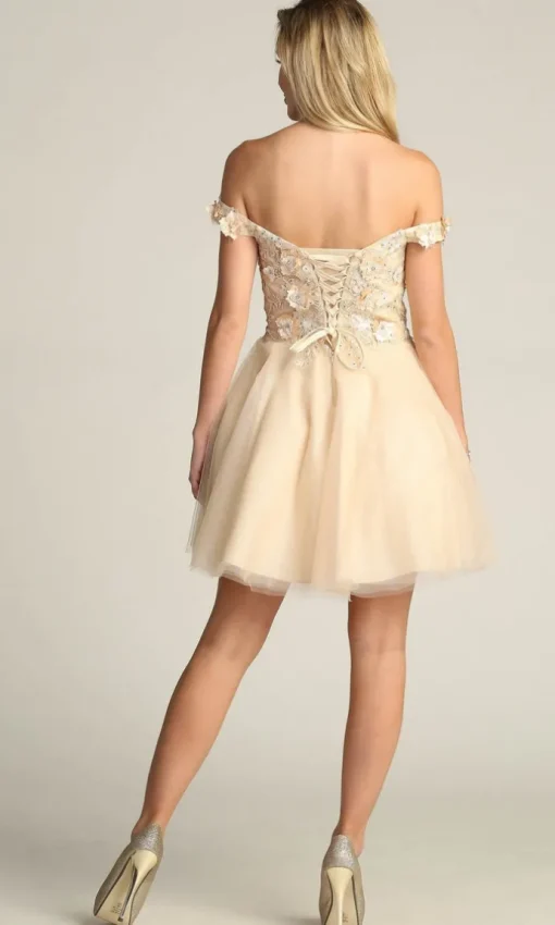Chicas Short Party Dress c315