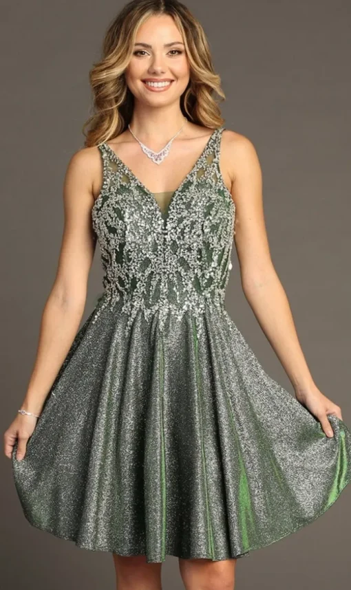 Chicas Short Party Dress j009