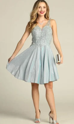 Chicas Short Party Dress j009
