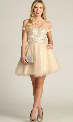 Chicas Short Party Dress c315
