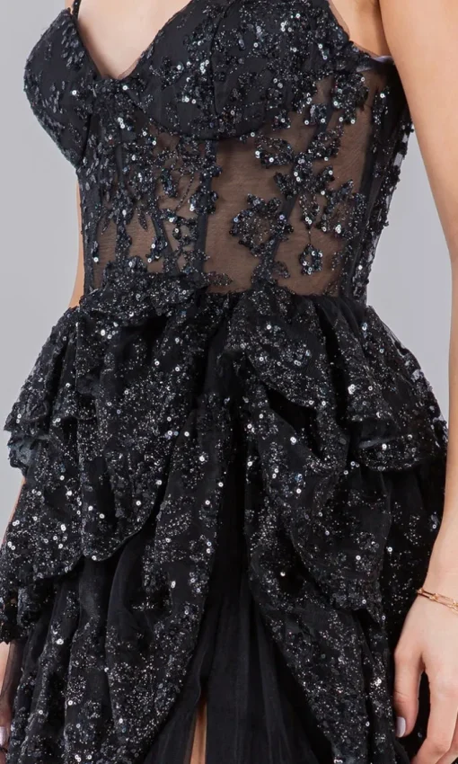 Cinderella Couture Long Formal Dress 8093j