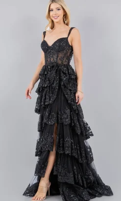 Cinderella Couture Long Formal Dress 8093j