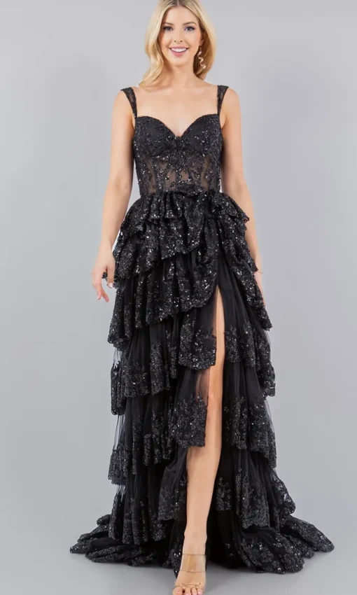 Cinderella Couture Long Formal Dress 8093j