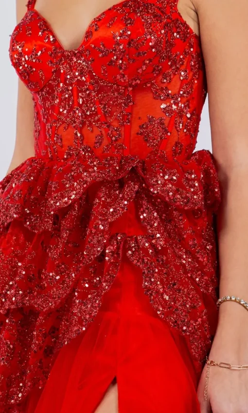 Cinderella Couture Long Formal Dress 8093j