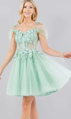 Cinderella Couture Short Party Dress 5134j