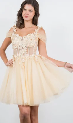 Cinderella Couture Short Party Dress 5134j