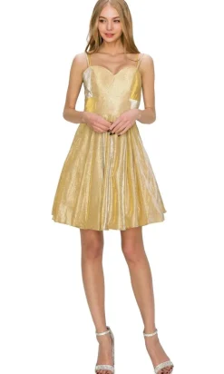 Cinderella Couture Short Party Dress 8011j