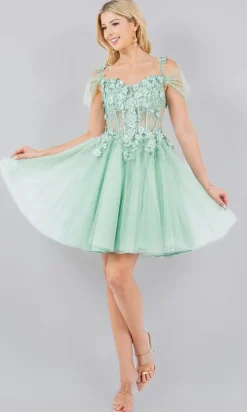 Cinderella Couture Short Party Dress 5134j