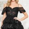 Colors Dress Short Party Dress 3347