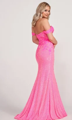 Ellie Wilde Sequin Prom Dress EW34012