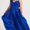 Faviana Long Plus-Size Formal Dress 9575
