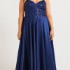 Faviana Long Plus-Size Formal Dress 9578