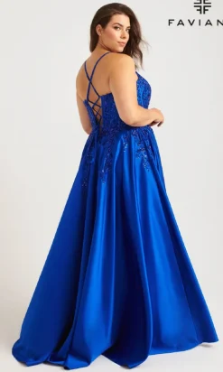Faviana Long Plus-Size Formal Dress 9575