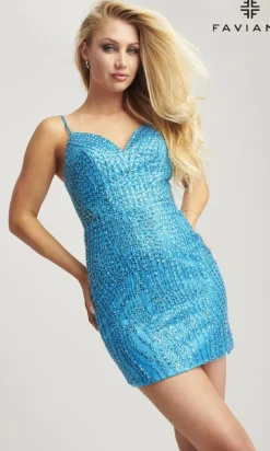 Faviana Short Party Dress 11106