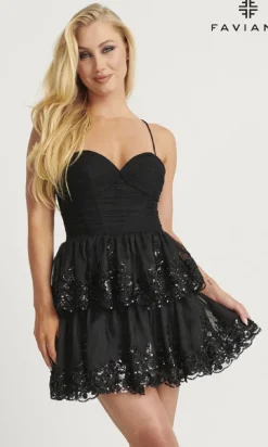 Faviana Short Party Dress 11121