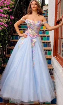 Formal Long Dress 6124 By Amelia Couture