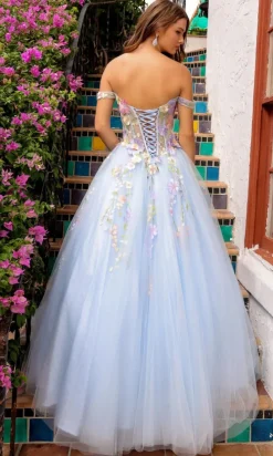 Formal Long Dress 6124 By Amelia Couture