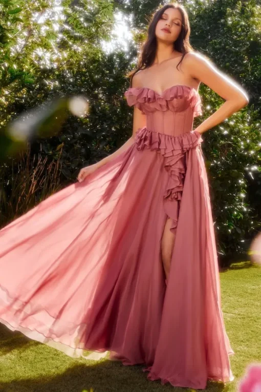 Formal Long Dress A1341 by Andrea and Leo