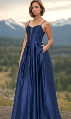 Formal Long Dress 4826Bn by Blondie Nites