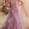 Formal Long Dress CD332 By Ladivine