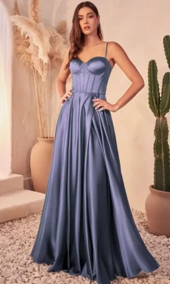 Formal Long Dress CD337 By Ladivine