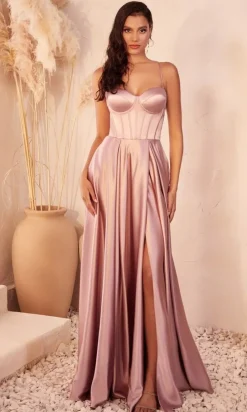 Formal Long Dress CD337 By Ladivine