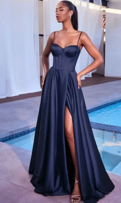 Formal Long Dress CD337 By Ladivine