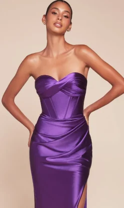 Formal Long Dress CD338 By Ladivine