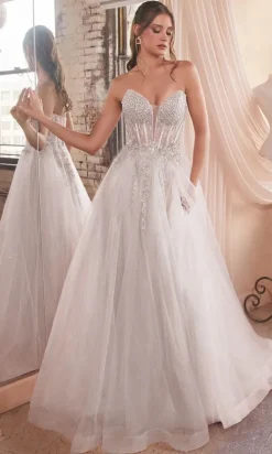 Formal Long Dress Cd0230W by Ladivine