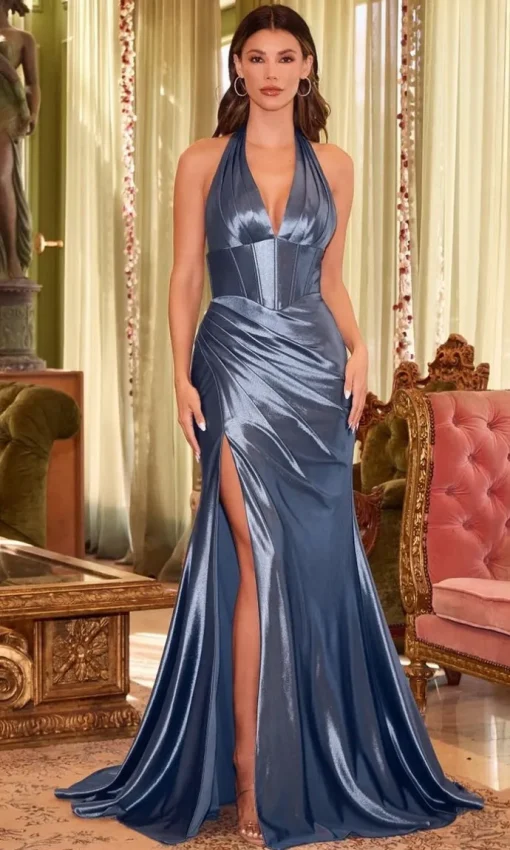 Formal Long Dress CH048 By Ladivine