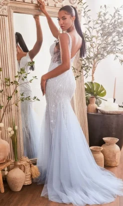 Formal Long Dress Cr874 by Ladivine