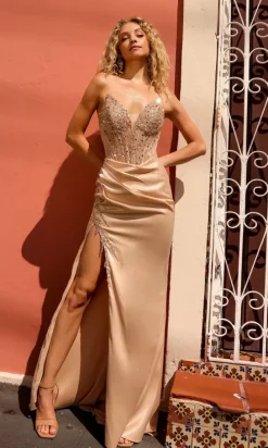 Formal Long Dress F1466 by Nox Anabel