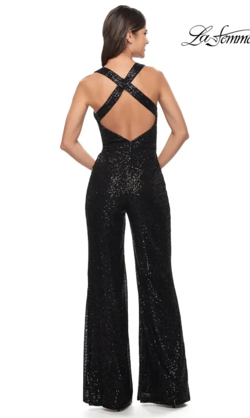 La Femme 28719 Formal Jumpsuit