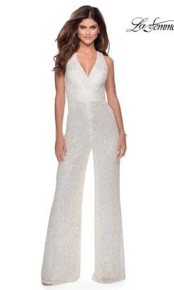 La Femme 28719 Formal Jumpsuit