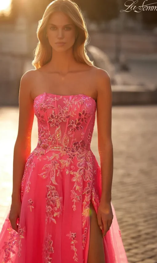La Femme 32137 Formal Prom Dress