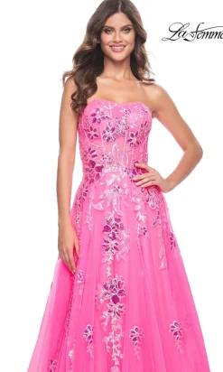 La Femme 32137 Formal Prom Dress