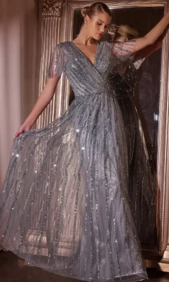 Ladivine Long Formal Dress CD0241