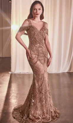 Ladivine Long Formal Dress CC4020