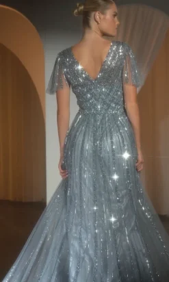 Ladivine Long Formal Dress CD0241