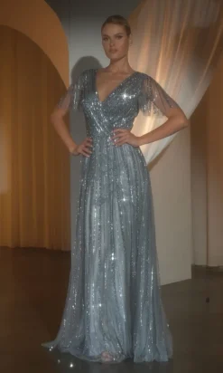 Ladivine Long Formal Dress CD0241