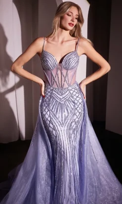 Ladivine Long Formal Dress CD863