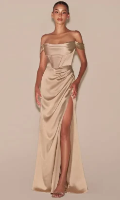 Ladivine Long Formal Dress 7492-1