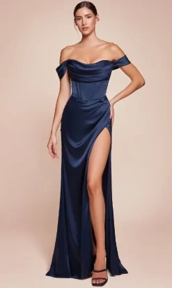 Ladivine Long Formal Dress 7492-1