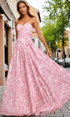 Ladivine Long Formal Dress 7443